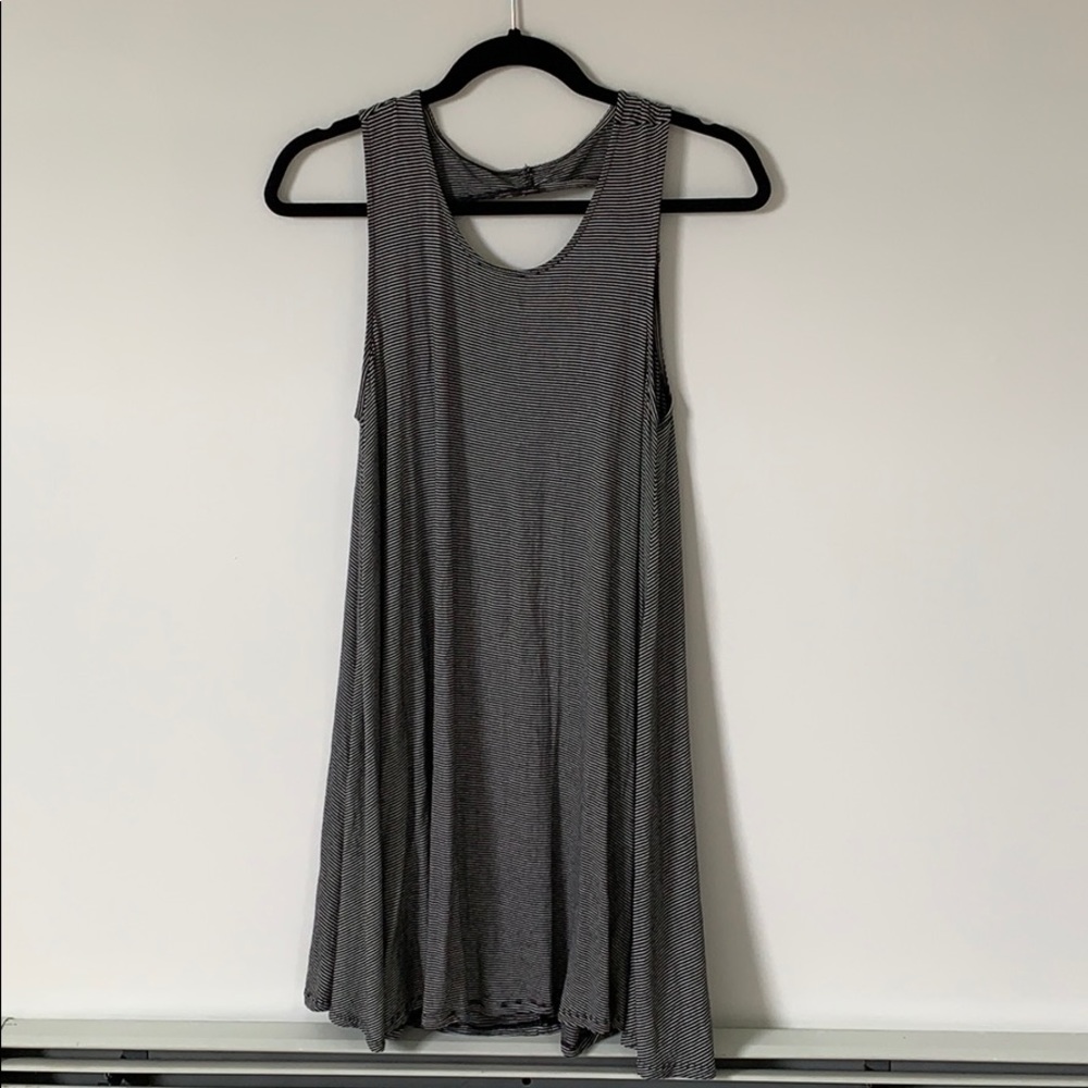 Striped T-shirt dress